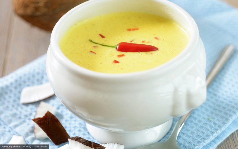 Curry-Kokos-Suppe