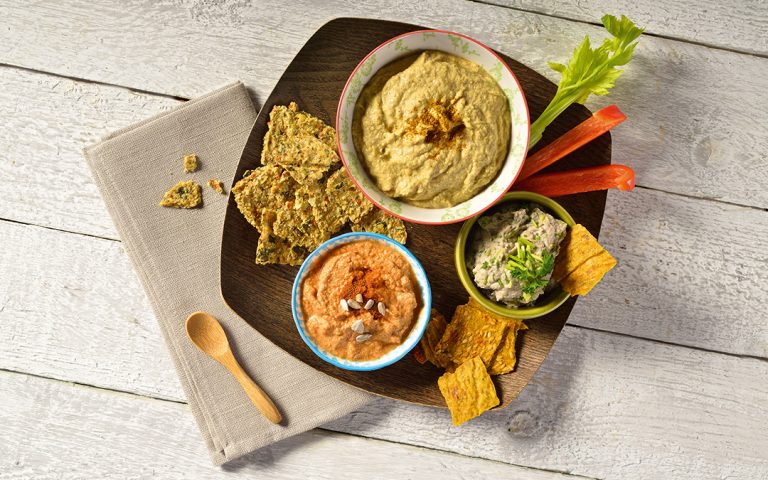 Dips in 3 Variationen