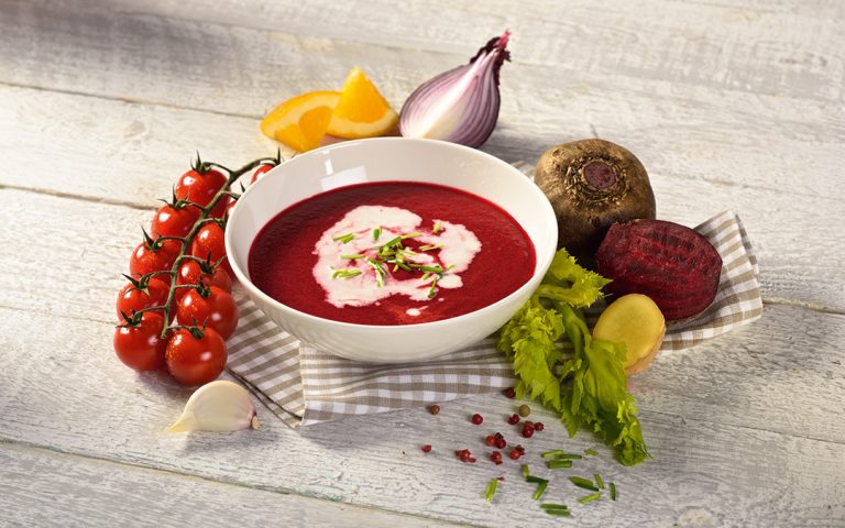 Samtige Rote-Beete-Suppe