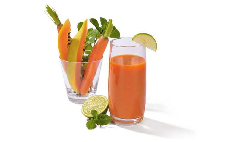Papaya Karotten Saft