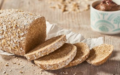 Hafer-Mandel-Brot: Rezept-Idee für Brot aus Haferflocken und Mandeln