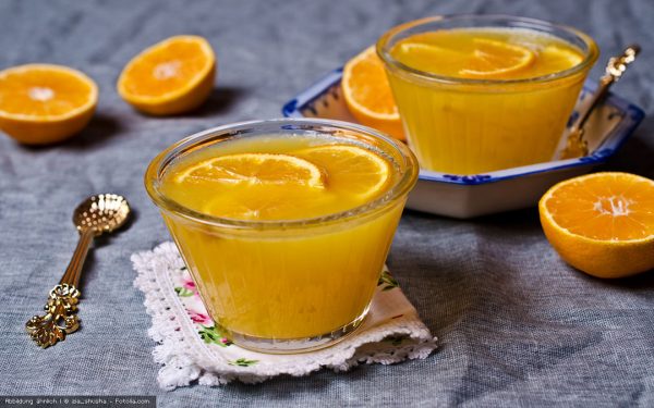 Orangencreme mit Irish Moss