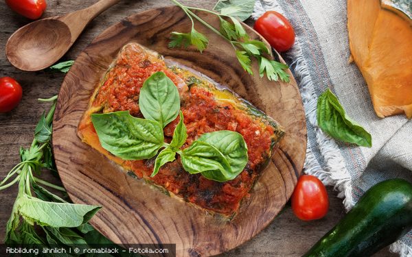 Frühlingshafte Gemüselasagne