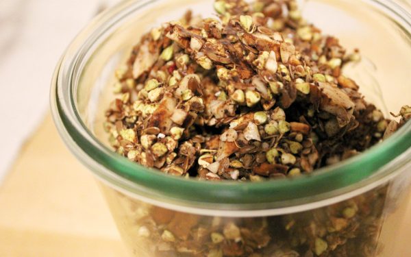 Buchweizen Granola easy selbstgemacht