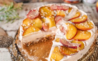 Pfirsich Cake – Raw von Deutschland is(s)t vegan